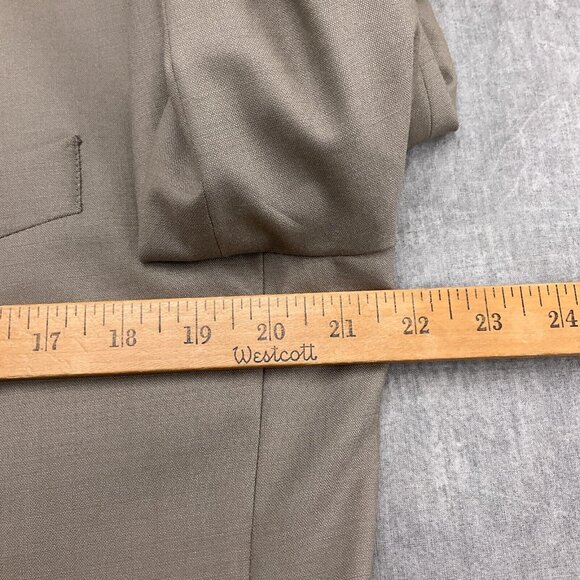 Brooks Brothers 346 Blazer Men 41L Classic Career Wool Stretch Suit Jacket VTG - Picture 5 of 13